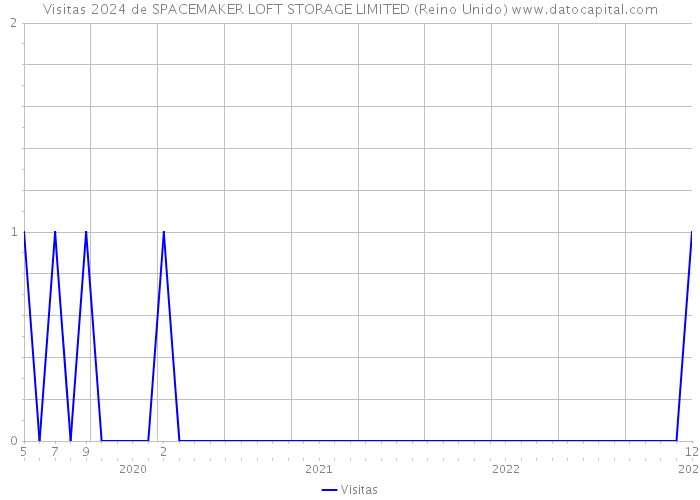 Visitas 2024 de SPACEMAKER LOFT STORAGE LIMITED (Reino Unido) 