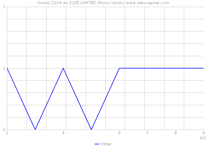 Visitas 2024 de ZUZE LIMITED (Reino Unido) 