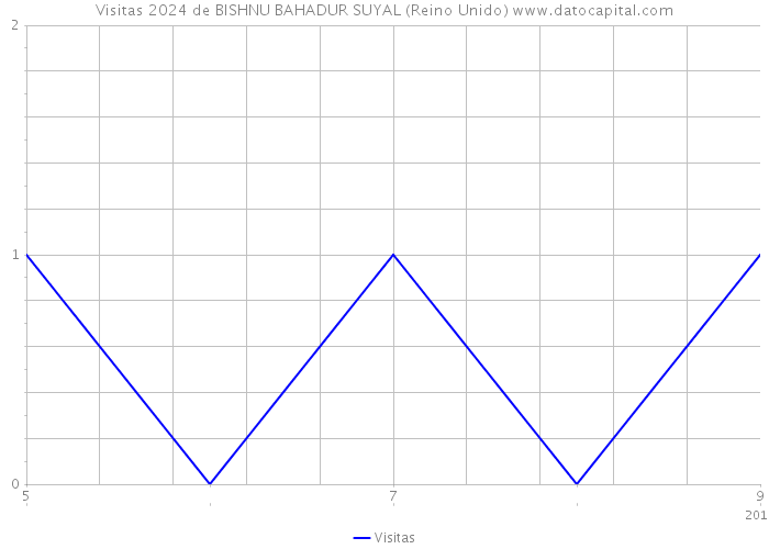 Visitas 2024 de BISHNU BAHADUR SUYAL (Reino Unido) 