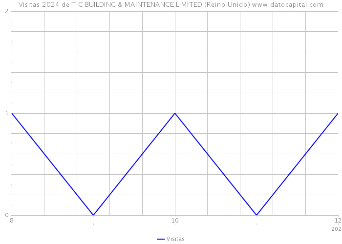 Visitas 2024 de T C BUILDING & MAINTENANCE LIMITED (Reino Unido) 