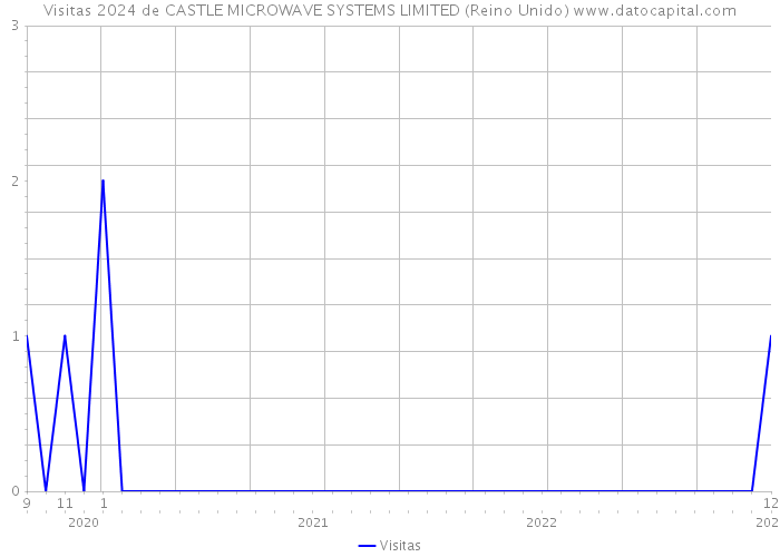 Visitas 2024 de CASTLE MICROWAVE SYSTEMS LIMITED (Reino Unido) 