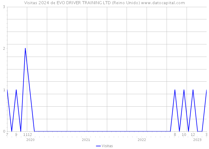 Visitas 2024 de EVO DRIVER TRAINING LTD (Reino Unido) 