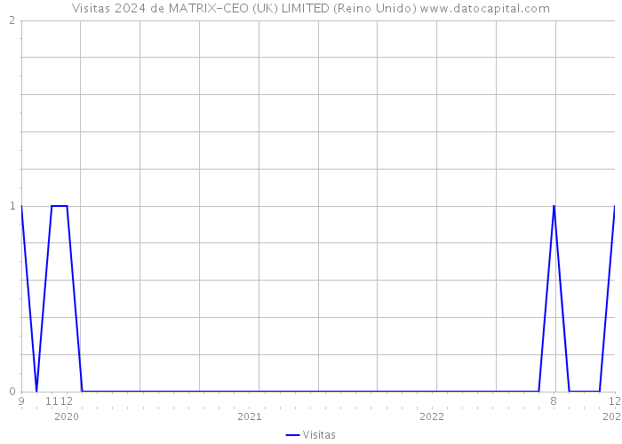 Visitas 2024 de MATRIX-CEO (UK) LIMITED (Reino Unido) 