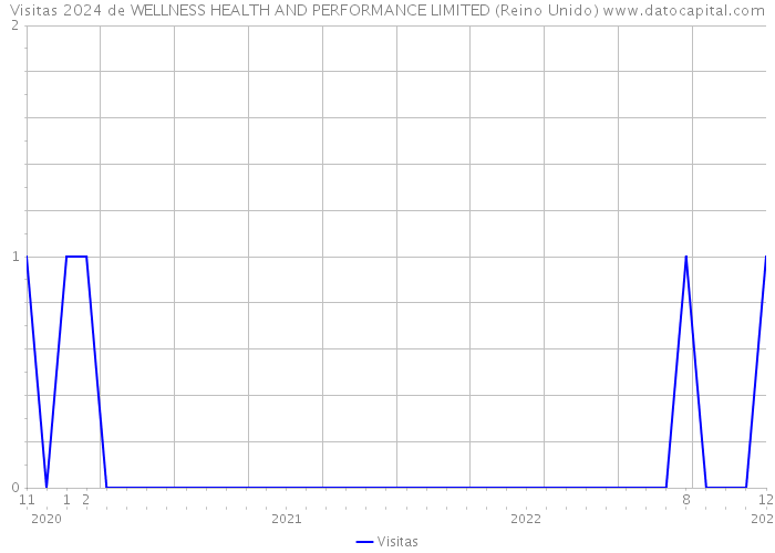 Visitas 2024 de WELLNESS HEALTH AND PERFORMANCE LIMITED (Reino Unido) 
