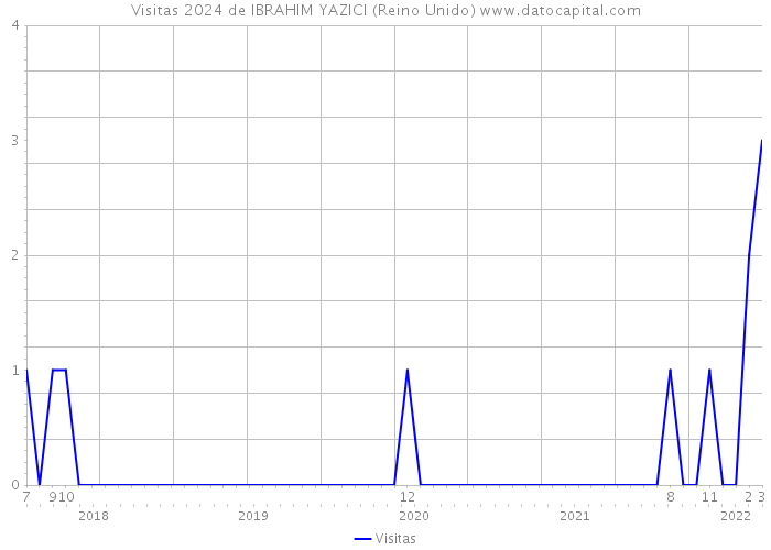 Visitas 2024 de IBRAHIM YAZICI (Reino Unido) 