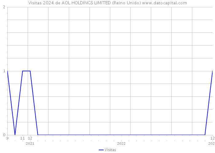 Visitas 2024 de AOL HOLDINGS LIMITED (Reino Unido) 
