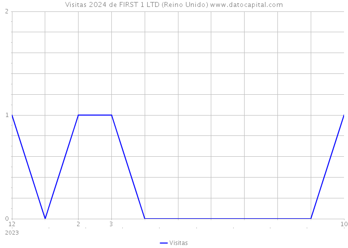 Visitas 2024 de FIRST 1 LTD (Reino Unido) 