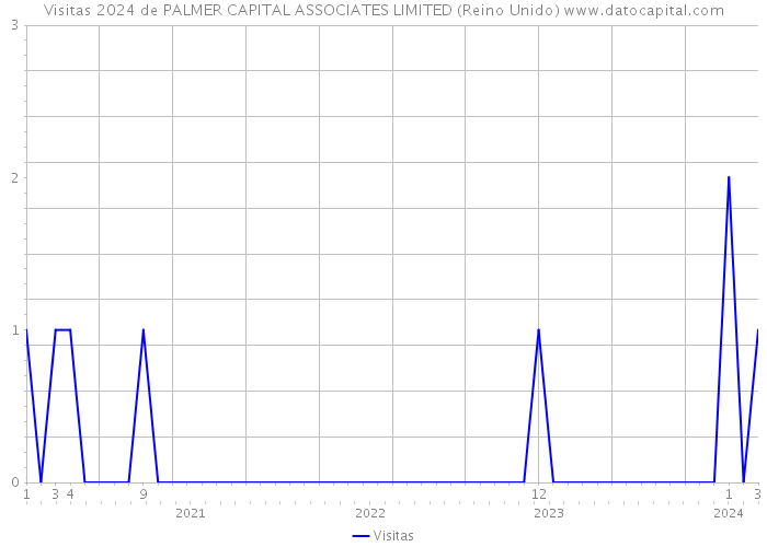 Visitas 2024 de PALMER CAPITAL ASSOCIATES LIMITED (Reino Unido) 