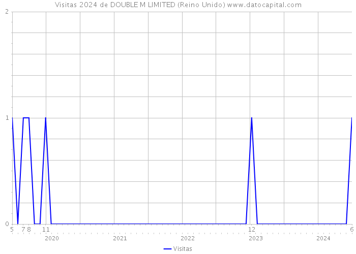 Visitas 2024 de DOUBLE M LIMITED (Reino Unido) 