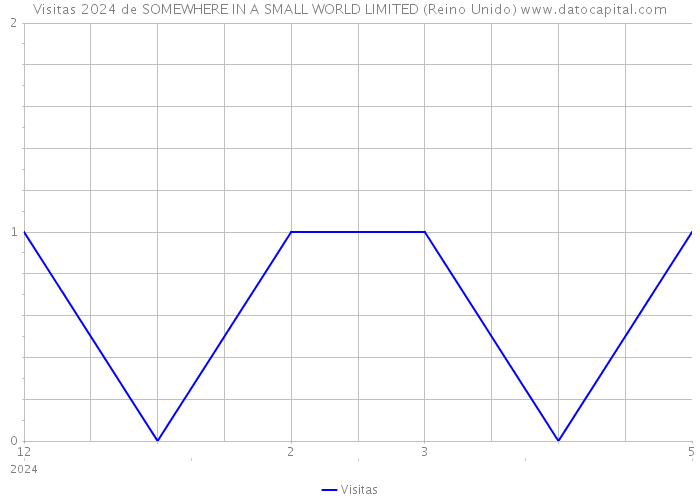 Visitas 2024 de SOMEWHERE IN A SMALL WORLD LIMITED (Reino Unido) 