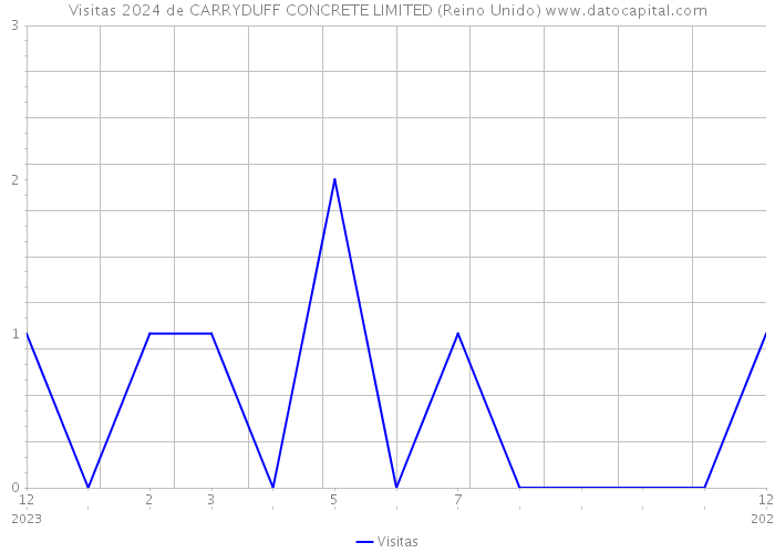 Visitas 2024 de CARRYDUFF CONCRETE LIMITED (Reino Unido) 