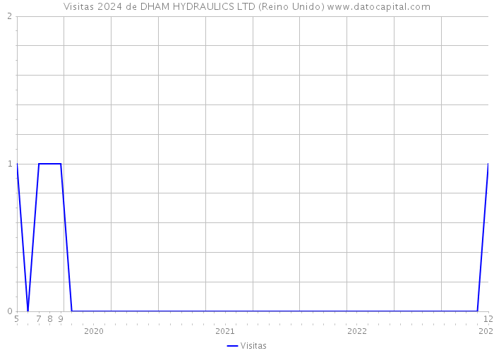 Visitas 2024 de DHAM HYDRAULICS LTD (Reino Unido) 