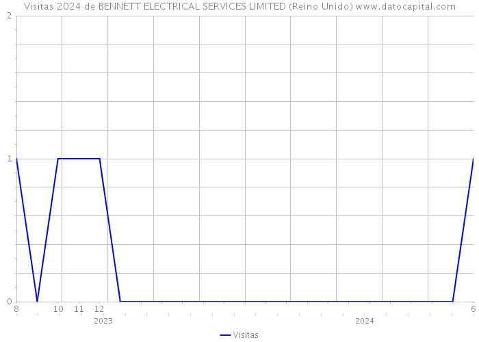 Visitas 2024 de BENNETT ELECTRICAL SERVICES LIMITED (Reino Unido) 