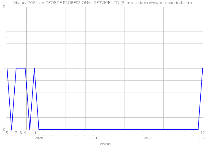 Visitas 2024 de GEORGE PROFESSIONAL SERVICE LTD (Reino Unido) 