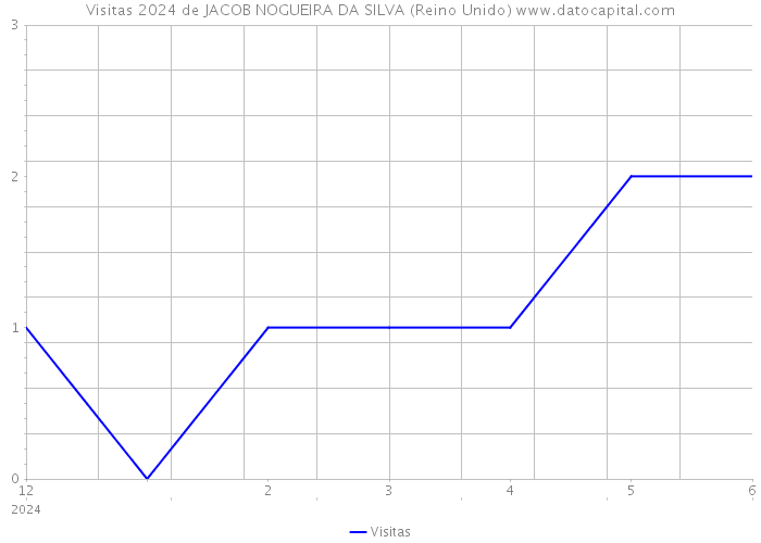 Visitas 2024 de JACOB NOGUEIRA DA SILVA (Reino Unido) 