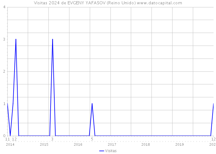 Visitas 2024 de EVGENY YAFASOV (Reino Unido) 