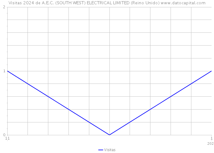 Visitas 2024 de A.E.C. (SOUTH WEST) ELECTRICAL LIMITED (Reino Unido) 