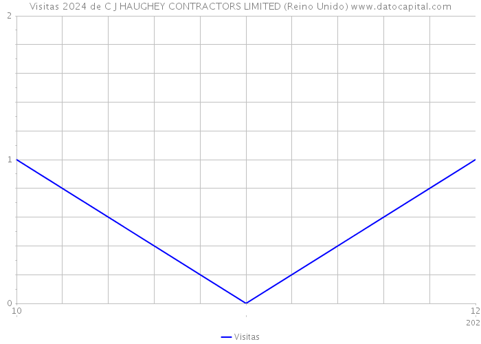 Visitas 2024 de C J HAUGHEY CONTRACTORS LIMITED (Reino Unido) 