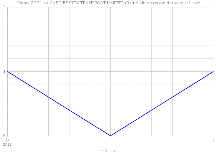 Visitas 2024 de CARDIFF CITY TRANSPORT LIMITED (Reino Unido) 