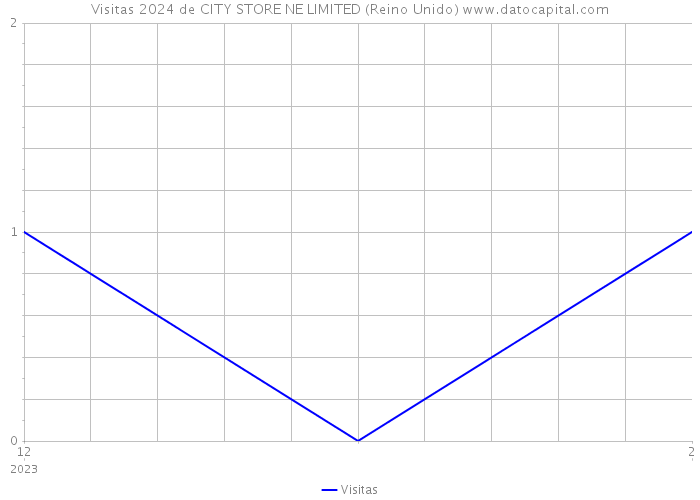 Visitas 2024 de CITY STORE NE LIMITED (Reino Unido) 