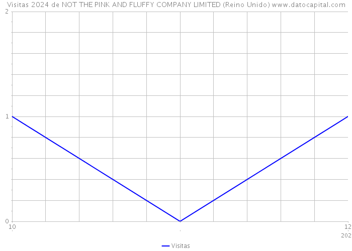 Visitas 2024 de NOT THE PINK AND FLUFFY COMPANY LIMITED (Reino Unido) 