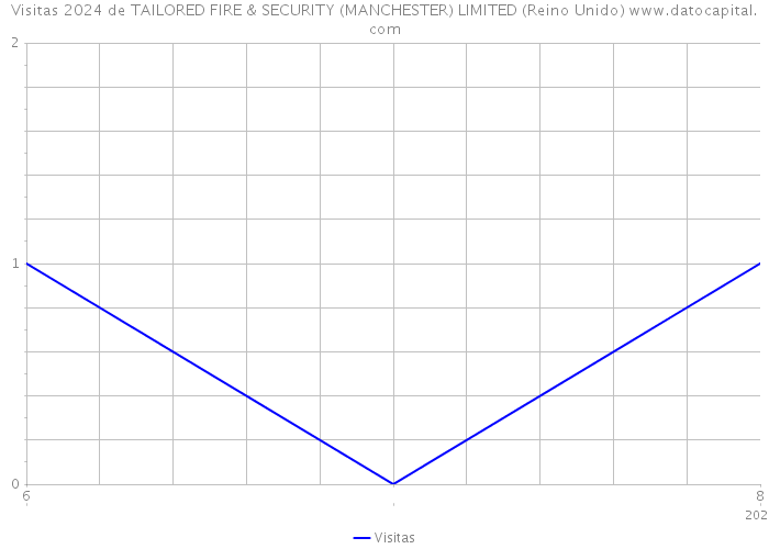 Visitas 2024 de TAILORED FIRE & SECURITY (MANCHESTER) LIMITED (Reino Unido) 