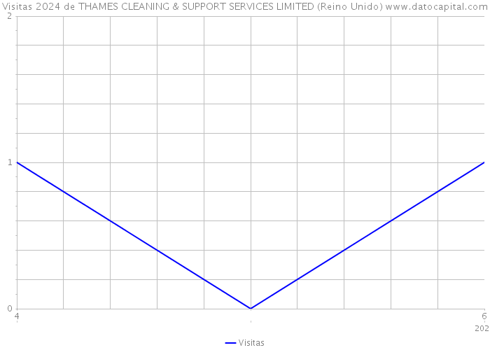 Visitas 2024 de THAMES CLEANING & SUPPORT SERVICES LIMITED (Reino Unido) 