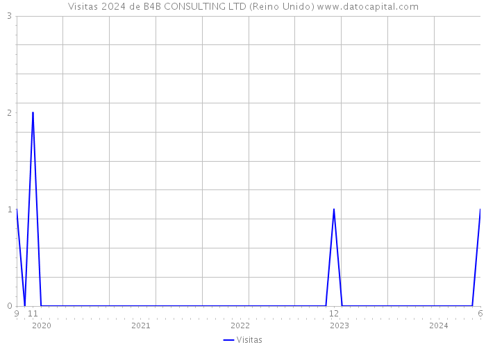 Visitas 2024 de B4B CONSULTING LTD (Reino Unido) 