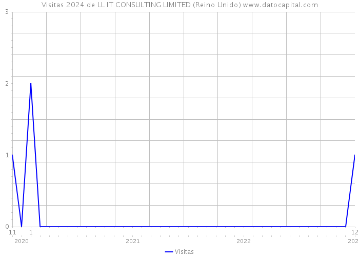 Visitas 2024 de LL IT CONSULTING LIMITED (Reino Unido) 