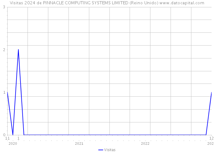 Visitas 2024 de PINNACLE COMPUTING SYSTEMS LIMITED (Reino Unido) 