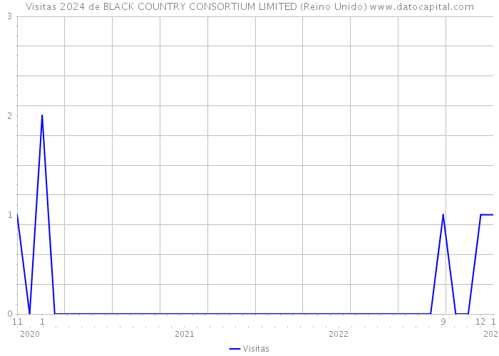 Visitas 2024 de BLACK COUNTRY CONSORTIUM LIMITED (Reino Unido) 