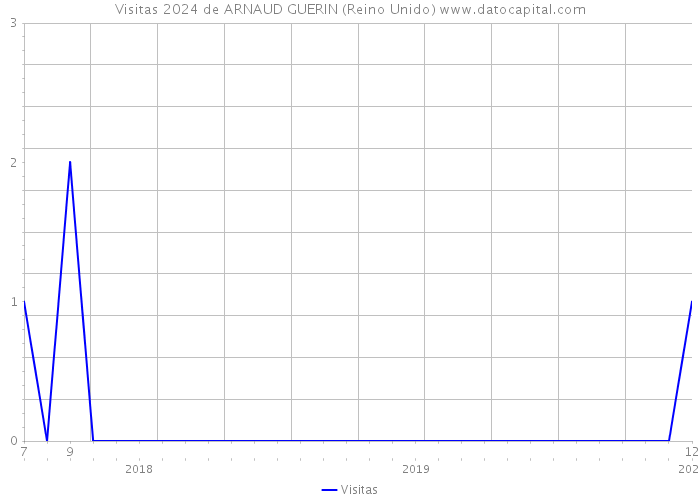 Visitas 2024 de ARNAUD GUERIN (Reino Unido) 