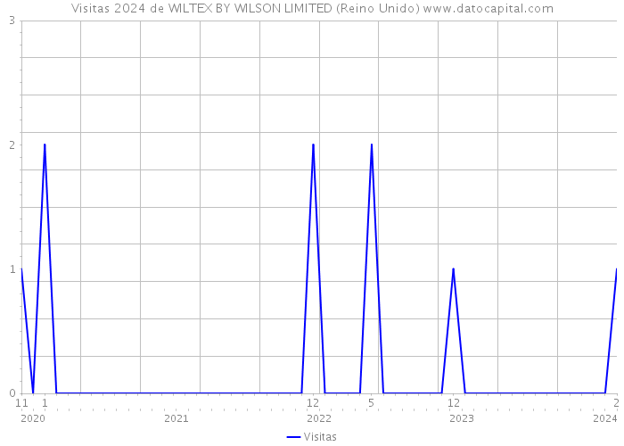 Visitas 2024 de WILTEX BY WILSON LIMITED (Reino Unido) 