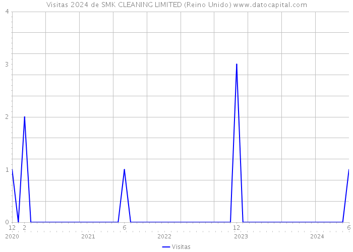 Visitas 2024 de SMK CLEANING LIMITED (Reino Unido) 