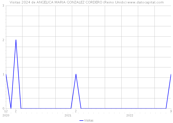 Visitas 2024 de ANGELICA MARIA GONZALEZ CORDERO (Reino Unido) 