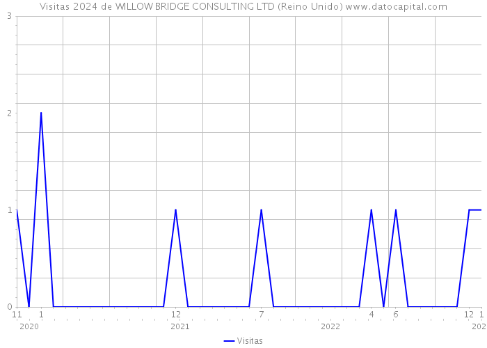 Visitas 2024 de WILLOW BRIDGE CONSULTING LTD (Reino Unido) 