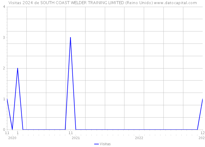 Visitas 2024 de SOUTH COAST WELDER TRAINING LIMITED (Reino Unido) 