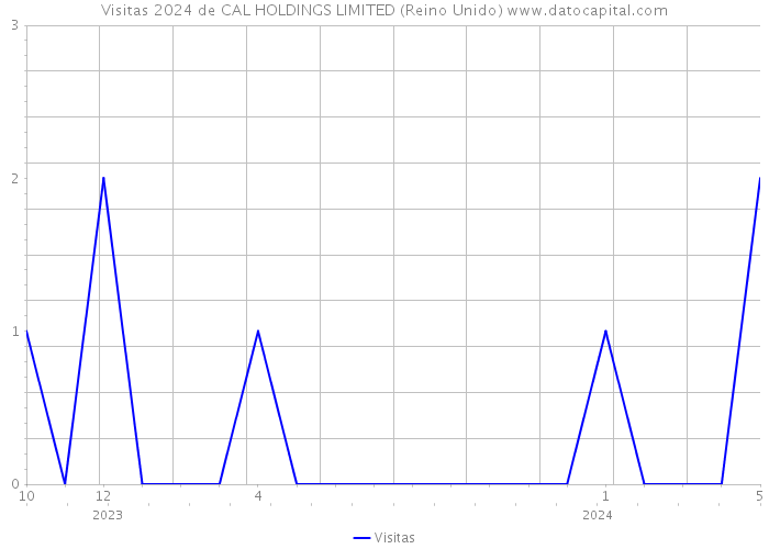 Visitas 2024 de CAL HOLDINGS LIMITED (Reino Unido) 