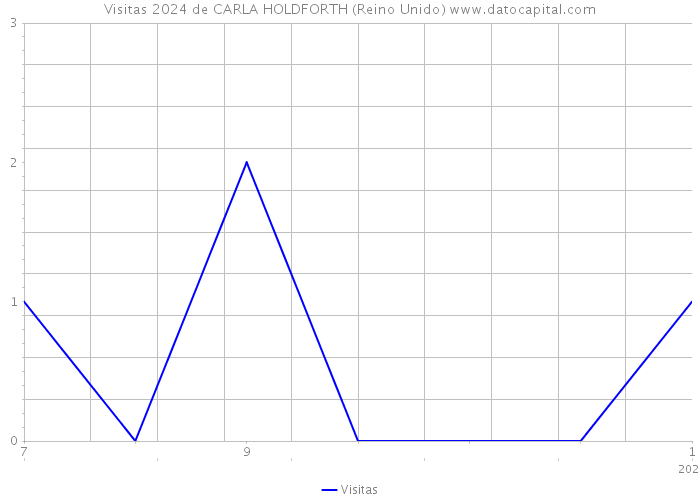 Visitas 2024 de CARLA HOLDFORTH (Reino Unido) 