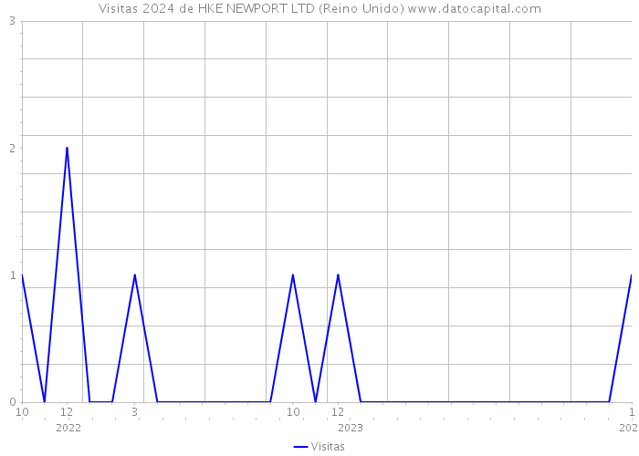 Visitas 2024 de HKE NEWPORT LTD (Reino Unido) 