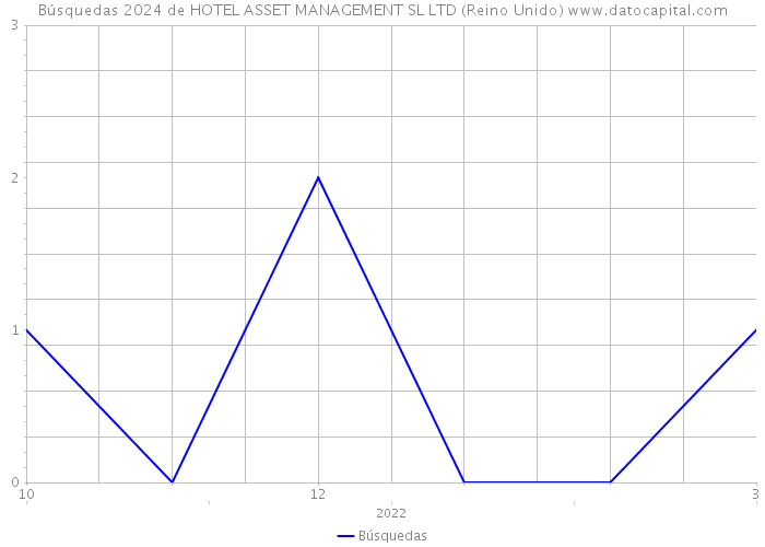 Búsquedas 2024 de HOTEL ASSET MANAGEMENT SL LTD (Reino Unido) 