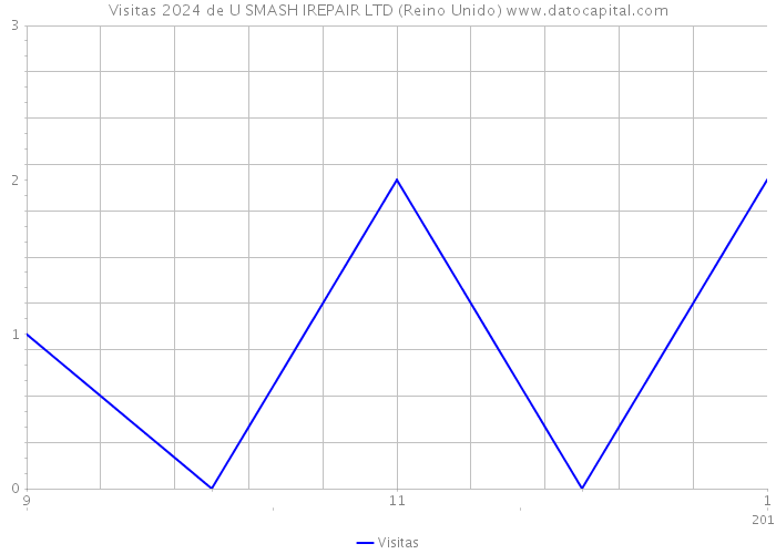 Visitas 2024 de U SMASH IREPAIR LTD (Reino Unido) 