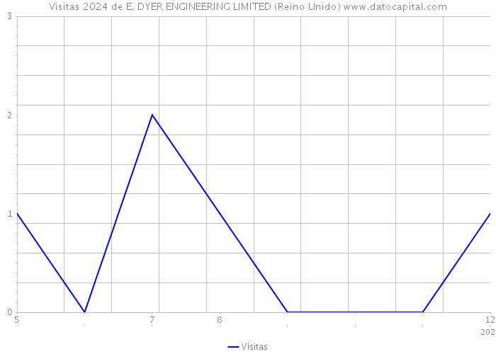 Visitas 2024 de E. DYER ENGINEERING LIMITED (Reino Unido) 