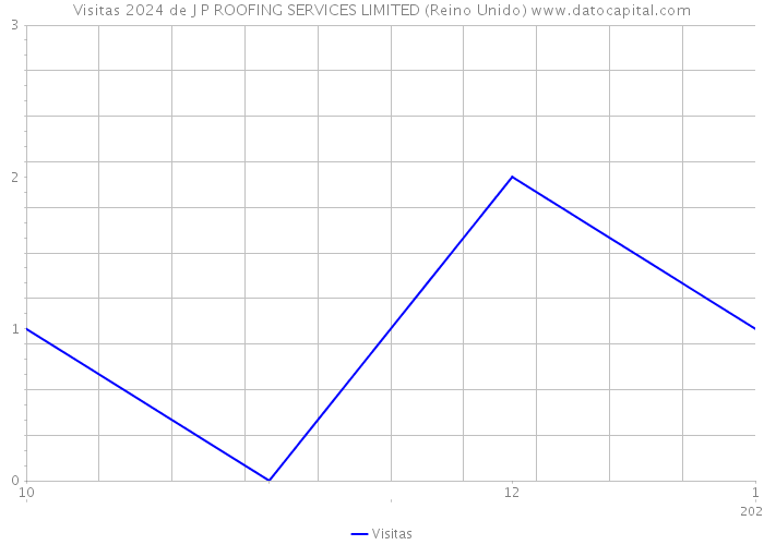 Visitas 2024 de J P ROOFING SERVICES LIMITED (Reino Unido) 