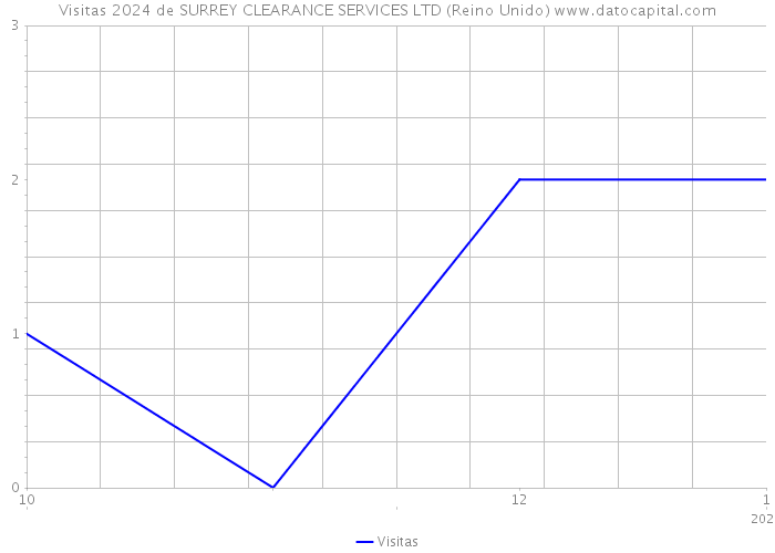 Visitas 2024 de SURREY CLEARANCE SERVICES LTD (Reino Unido) 