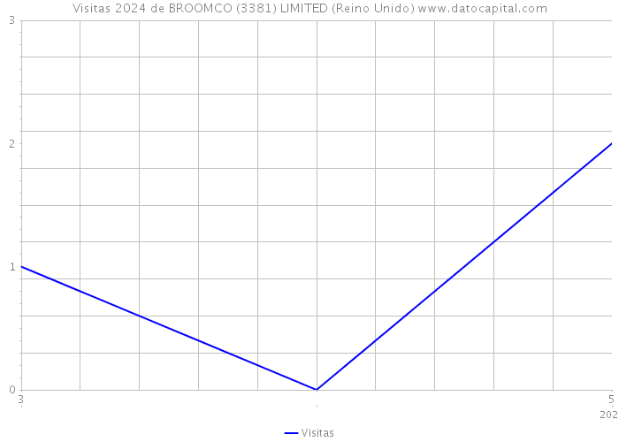 Visitas 2024 de BROOMCO (3381) LIMITED (Reino Unido) 