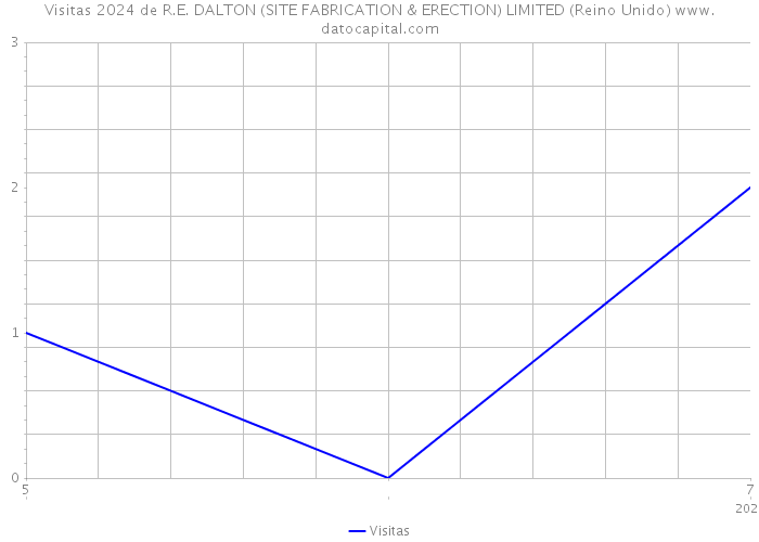 Visitas 2024 de R.E. DALTON (SITE FABRICATION & ERECTION) LIMITED (Reino Unido) 