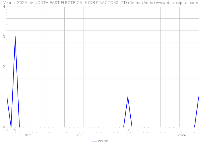 Visitas 2024 de NORTH EAST ELECTRICALS CONTRACTORS LTD (Reino Unido) 