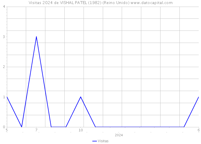 Visitas 2024 de VISHAL PATEL (1982) (Reino Unido) 