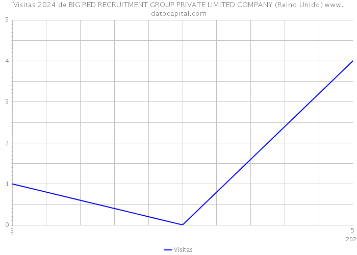 Visitas 2024 de BIG RED RECRUITMENT GROUP PRIVATE LIMITED COMPANY (Reino Unido) 